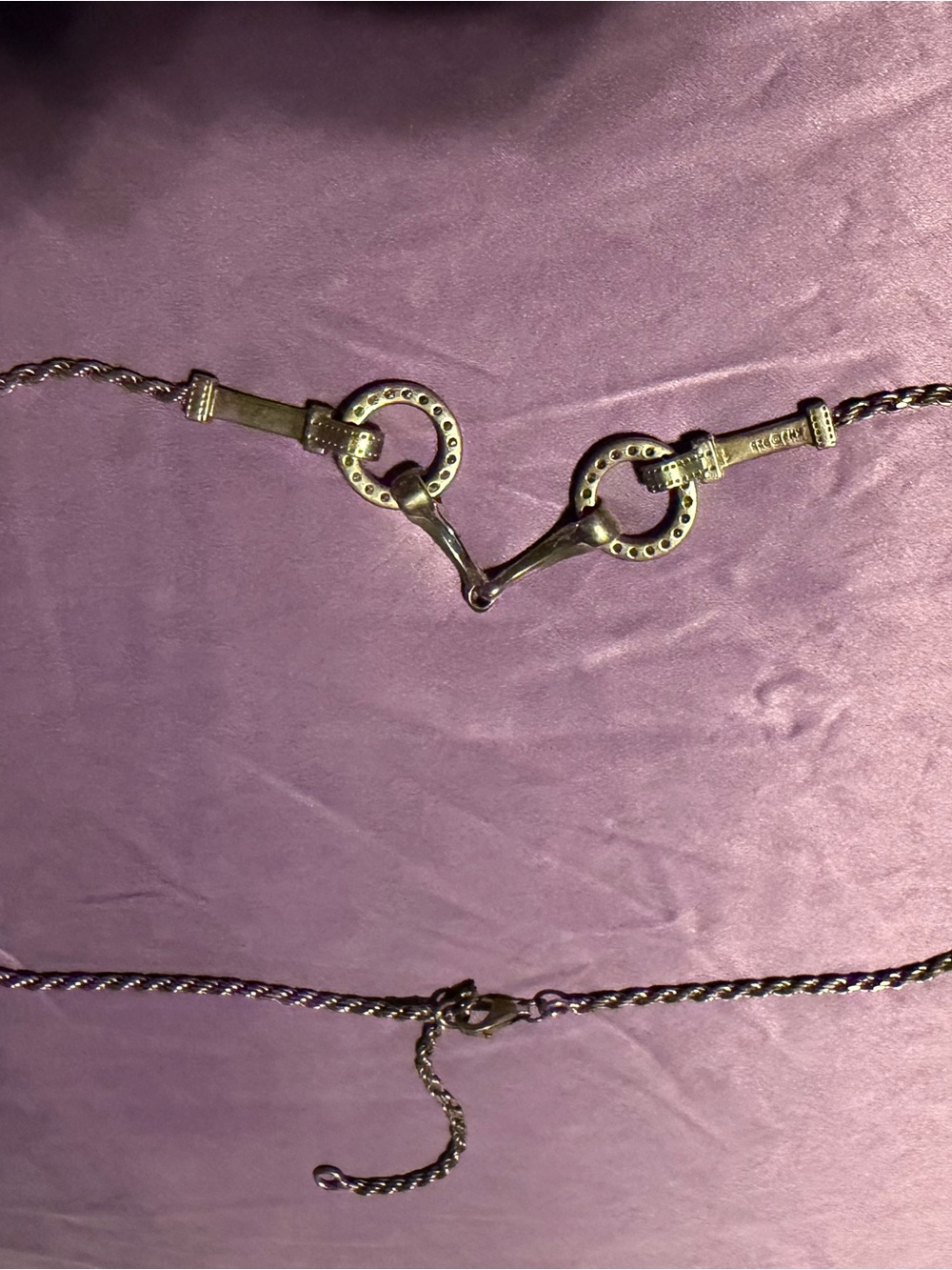 Kelly Herd Equestrian Bit Link Necklace - Women's Fashion Chain
